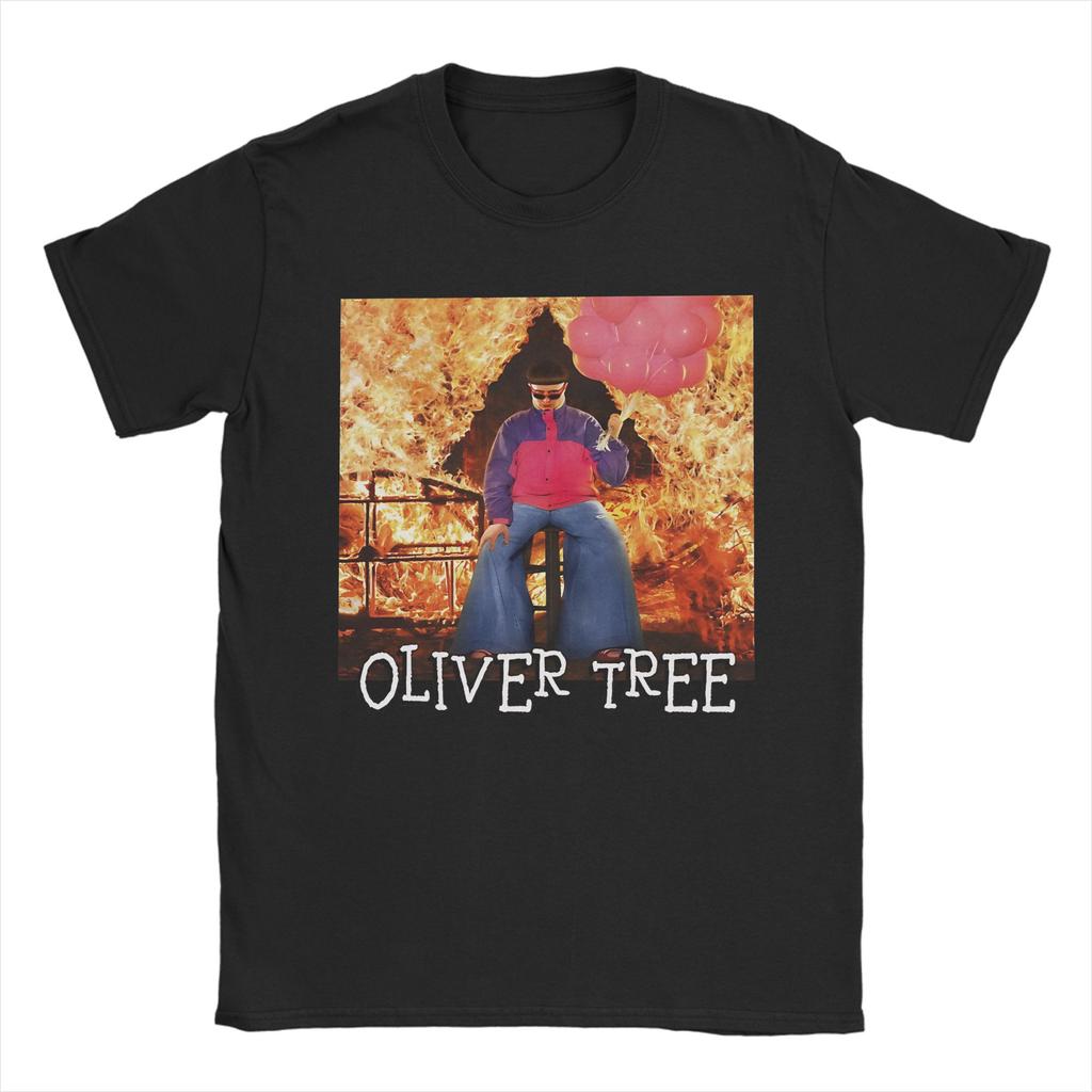 Oliver Tree Riposa in Pace 1993-2026 Magliette Commemorative per Unisex Unisex Divertenti Maglietta in Puro Cotone a Maniche Corte