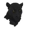 3D Simulation Animal Head Statues Wall Decor Resin Unique Exquisite Animal Head Statues Wall Hanging Sculpture for Home Bar
