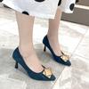 Fashion Pointed Toe Stilito High Heels Shoes for Women Spring and Autumn Comfortable Elegant Chic Point On Offer Woman Pumps Promotion