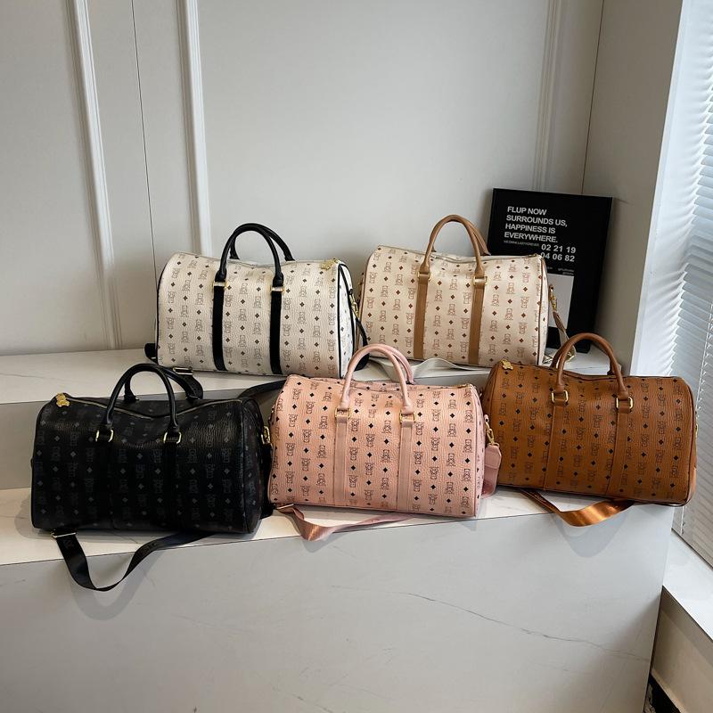 Nowa wysokiej klasy torba kontrastowy kolor domowa torba podróżna przenośna na ramię crossbody modna damska torba