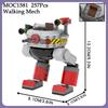 MOC Hedgehog Mech Bricks Car Game Anime Airship Dr Eggmaned Robot Compatible Figure Building Blocks Toys For Children Adult Gift