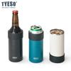 TYESO 12/18oz Stainless Steel Insulated Beer Bottle & Can Cooler  Keep Warm and Cold Vacuum Portable Anti Slip Beer Cup Covers