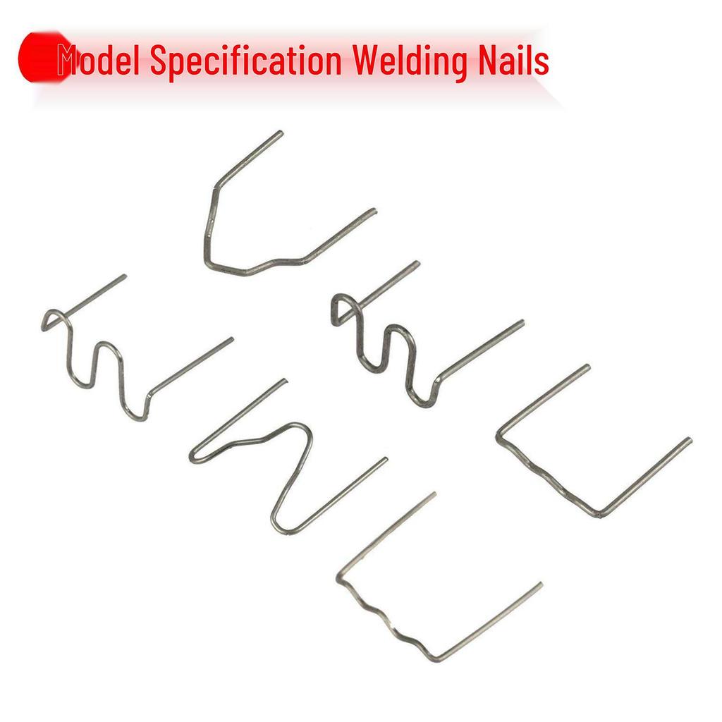 1000PCS Plastic Welder Kit: Bumper Repair Welding Tools & Nails with Welding Gun & Wire
