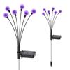 Scary Solar Eyeball Lights Outdoor Halloween Decor Waterproof Green LED Stake Lights for Garden Pathway Lighting Party Decor