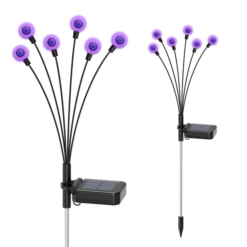 Scary Solar Eyeball Lights Outdoor Halloween Decor Waterproof Green LED Stake Lights for Garden Pathway Lighting Party Decor