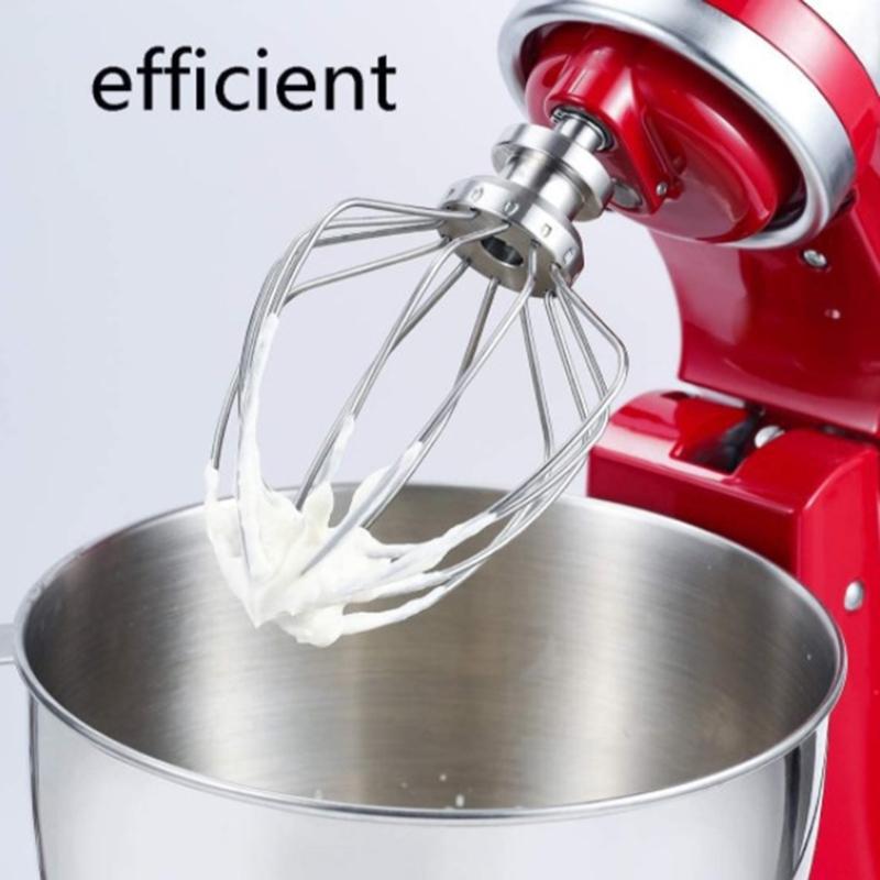 Wire Whip Stainless Steel for 4.5QT Bowl-Lift Stand Mixer K45WW 6-Wire Whisk Attachment Balloon Whisk for Eggs