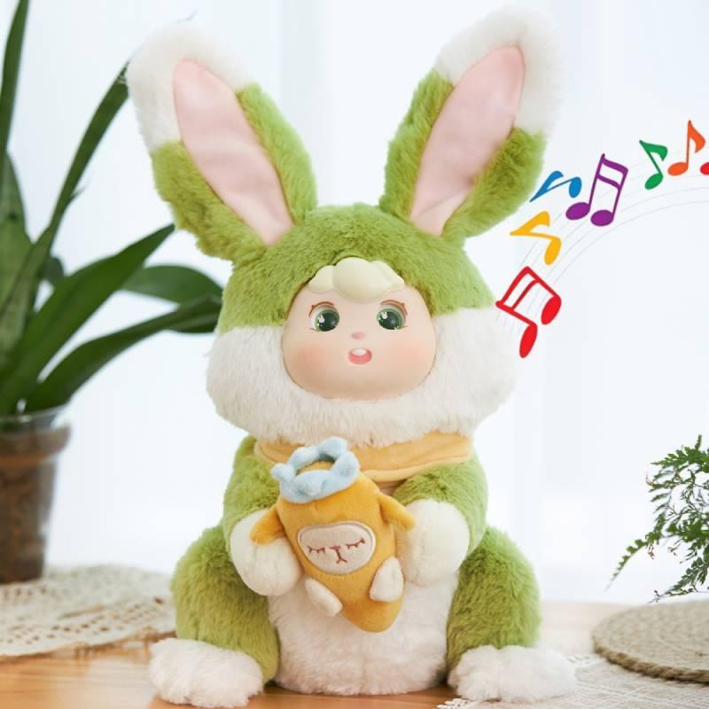 Dopamine Electric Musical Plush Rabbit Toy Stuffed Doll Decoration Gifts Kids