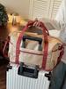 Women's Large Capacity Sports Fitness Bag - Fashionable Single Shoulder Travel Tote
