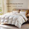 Source Life White Goose Feather Quilt