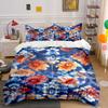 Colorful Floral Hibiscus Pattern. Bedding Sets Duvet Cover Sets Duvet Covers Pillowcases(1 * Duvet Cover 2 * Pillowcases Without Duvet Insert)