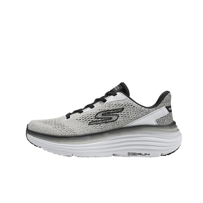 Skechers Go Lace-Up Thick Sole Mesh Low-Top Running Shoes Men sneaker 220621-WBK 39.5