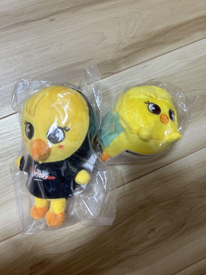 

[USED] Pogari Bbok Ari original stuffed animal & mini bag charm