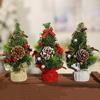 Ornamenti Natalizi Albero di Natale Piccolo Pino Scrivania Tavolo Ufficio Decorazione