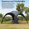 Camping Dome Canopy Tent 8-10 Person Large Sun Shelter Sunshade Waterproof Family Picnic Tent for Outdoor Activity Camping Picnic Beach Yard