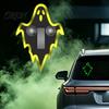 Decorative Lights for SUVs Solar Ghost Car LED Light, USB Wireless Animated Warning Windshield And Auto Atmosphere Lamps Rear Window, 6 Modes Suction