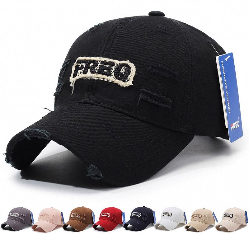 New embroidered letter baseball cap men and women outdoor leisure sunscreen sunshade fashion versatile travel