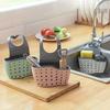 Kitchen Sink Holder Hanging Drain Basket Adjustable Soap Sponge Shelf Organizer Bathroom Faucet Holder Rack Kitchen Accessories