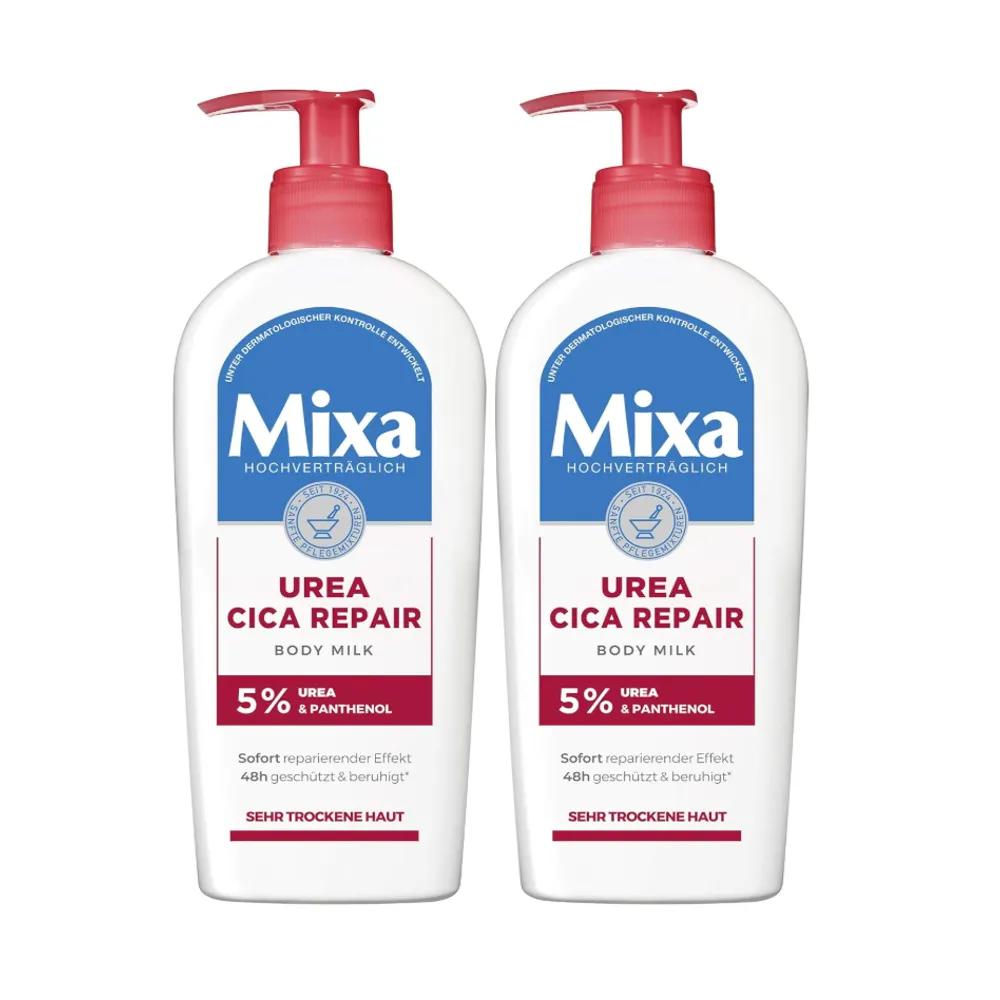 Лосьон для тела Mixa Urea Cica 250 мл x 2 Mixa Urea Cica Для очень сухой и покрасневшей кожи