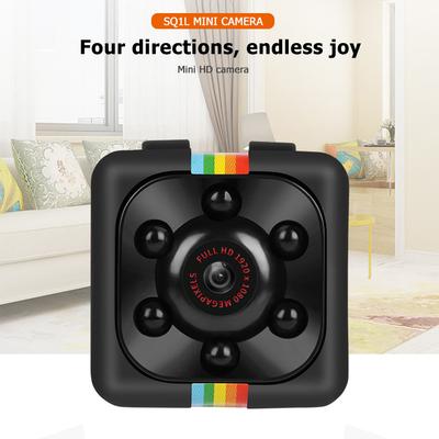 SQ11 Mini-Kamera Full HD 1080P Kleine Nanny-Kamera Video-Stimme Mini-DV-Rekorder Sport-Aufnahme Monitor Camcorder für Zuhause Büro