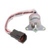 Elettrovalvola di arresto carburante Metallo 3 Terminali 12V 119233‑77932 Sostituzione per John Deere