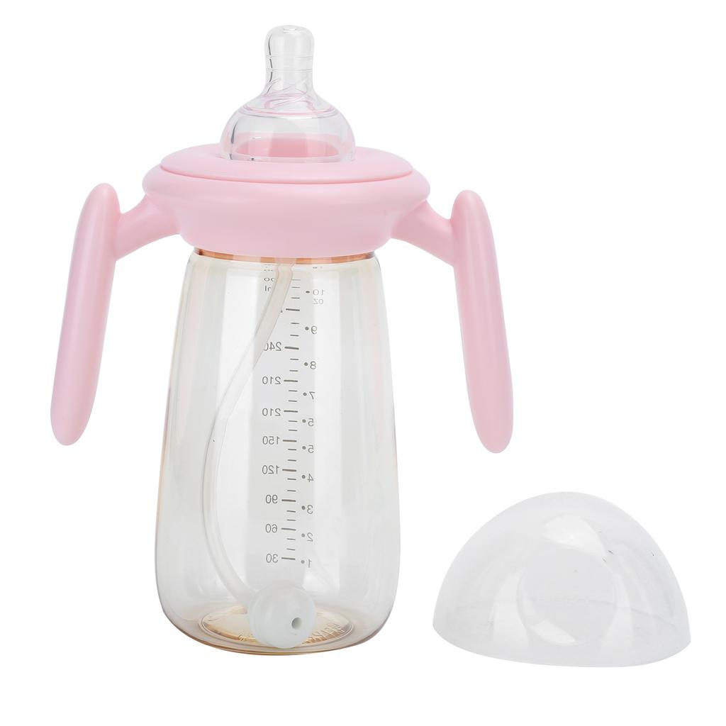 Baby Bottle Feeding Silicone Bottle WideCaliber Newborn Breast Drinking Milk Bottle