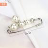Pearl Anti-Exposure Brooch: Women's Waist-Cinching Pin & Clothing Decoration