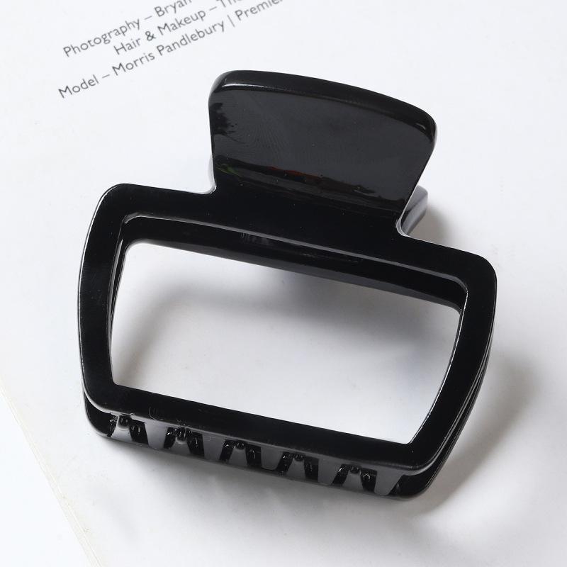 

Модный зажим-краб для волос женский ацетатный зажим для волос элегантный леопардовый принт полый квадратный зажим-краб для волос аксессуары для волос для девочек заколка для волос