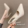 Women's Summer Pointed Toe Stiletto Heels Sexy Fairy Style Korean Single Shoes Fashion Comfortable
