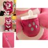Cute Strawberry Bear Plush Pillow Perfect Gift For Comfort And Cuddles