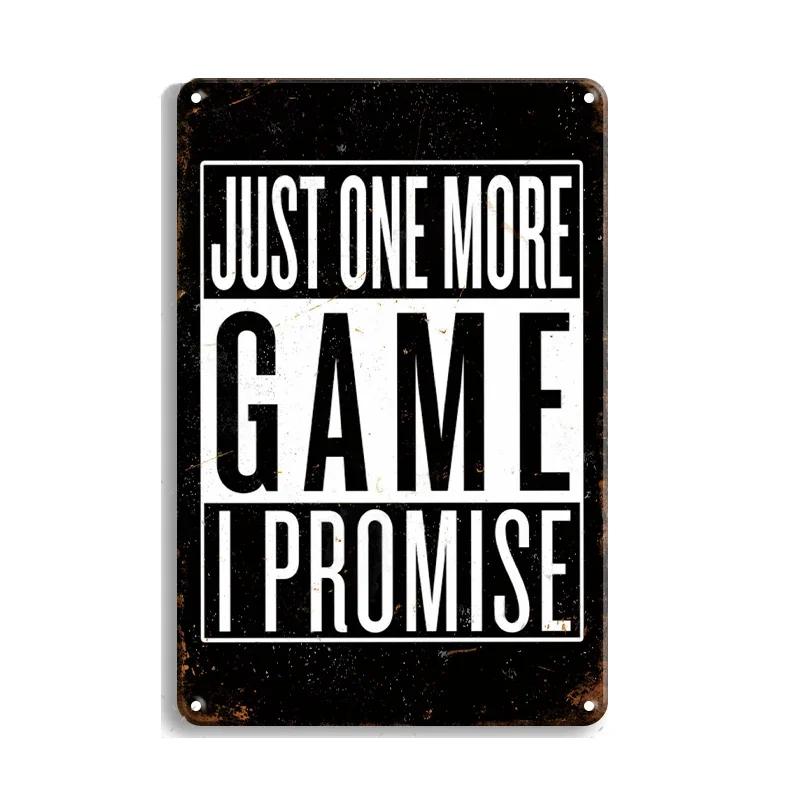 Metalen Blikbord Vintage Wandborden Decor Shabby Roest Videogame Poster Anime Film Metalen Borden Decor Man Cave Garage Blikken Plaat