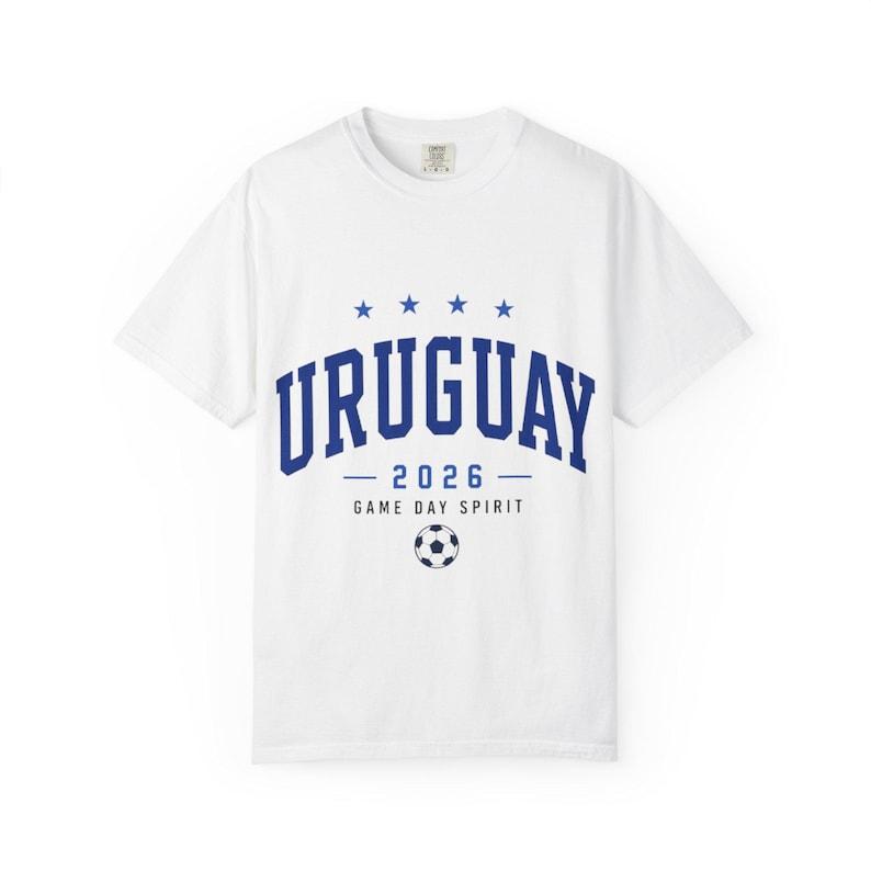 Uruguay 2026 Football Fan T-Shirt | Soccer Game Day Spirit Tee 4XL