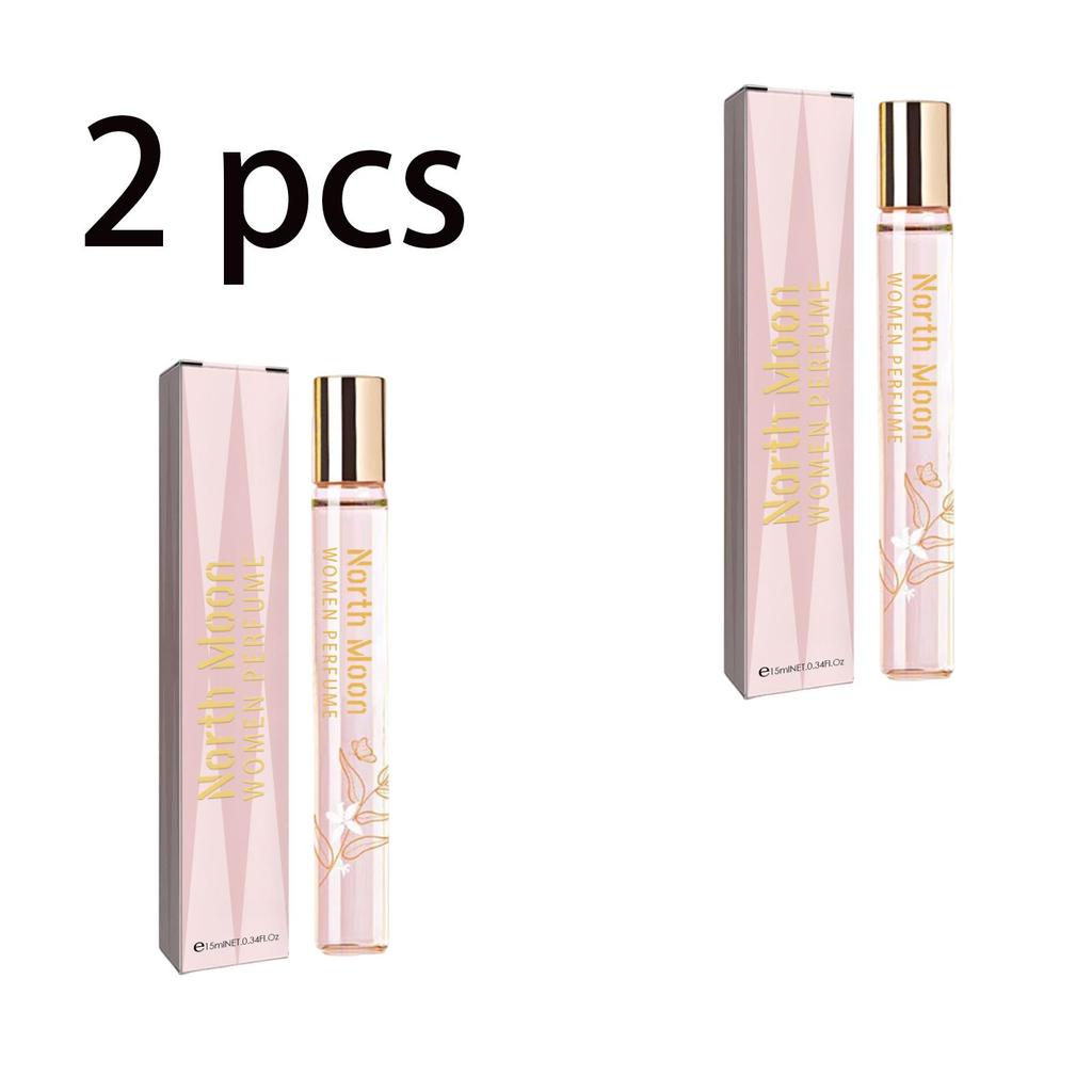 North Moon Women's Roll-On Perfume Feminine Charm Perfume Women's Long Lasting Fragrance Eau De Toilette Fresh and Elegant Ideal Valentine's Day Gift