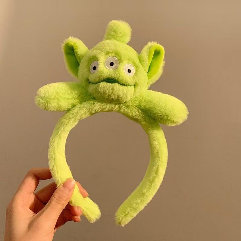 

Hai Chao Jewelry Cartoon Three-Eyed Alien Headband - Halloween & Christmas Funny Hair Accessory