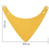Muslin Baby Infant Cotton Bib Solid Color Scarf Feeding Saliva Towel Bandana Burp Cloth Boy Girl Babies Accessories Newborn