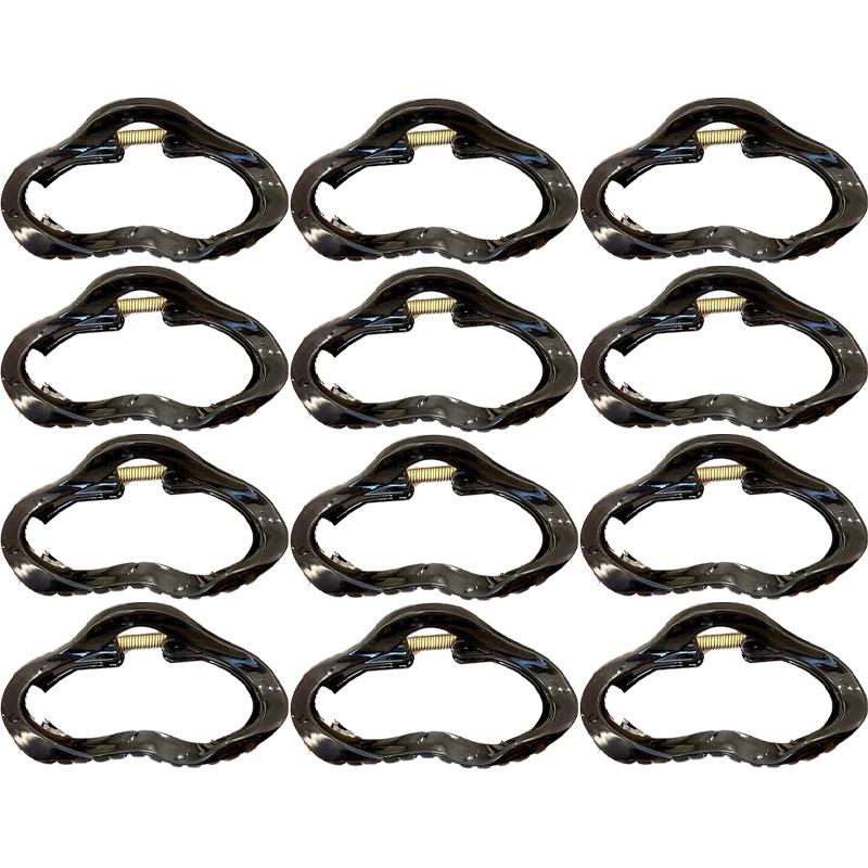 Elegant Clouds Leopard Print Hair Claws Clip Women Jelly Acrylic Hair Clamps Plastic Hairpins Barrettes Girls Hair Accessories