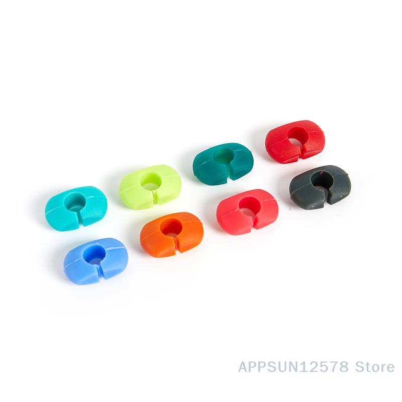 12Pcs Silicone Wine Cup Glass Markers Party Goblet Wine Drinking Cup Marking Tag