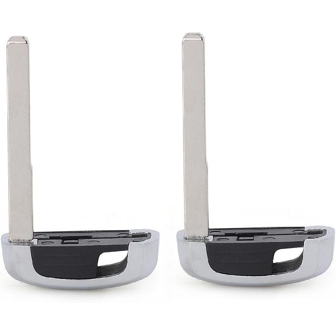 Uncut Insert Emergency Key Blade 2 Pieces for Ford F150 F250 F350 F450 Edge Fusion Explorer Mustang 2017 2018 2019