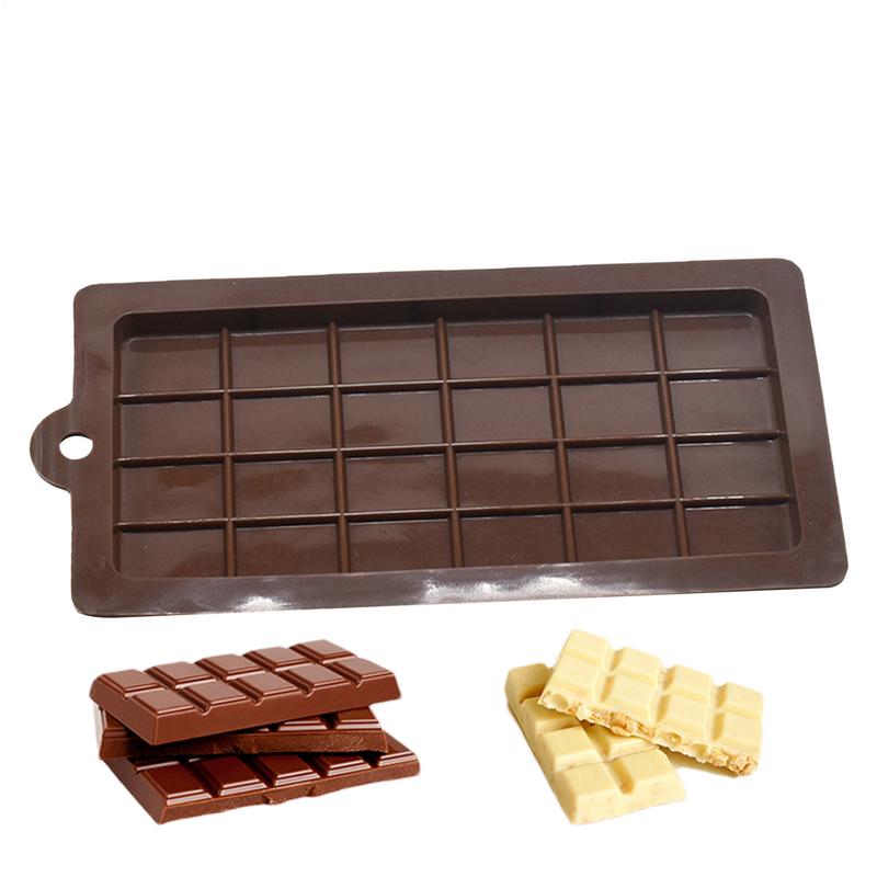 Dubai Chocolate Mold Silicone Chocolate Bar Mold for Chocolate Bar Pistachio Candy Bar Mold for Filling Chocolate