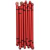 8PCS Metal Pull Rod Kit Upgrade Modified Parts for Aixal SCX10 1 10 Simulation Crawler CarRed