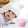FRCOLOR Baby Powder Puffs, Set of 2, Powder Case Container, Talcum Powder, Empty, Pink, Baby Powder, Plush Puff, Kids Powder Puff, For Babies and Chil