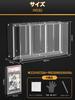 Yotakala 3 Card PSA Acrylic Magnetic UV Protection Display Case 16mm Diamond Cut Tool Free Trading Holder with Stand