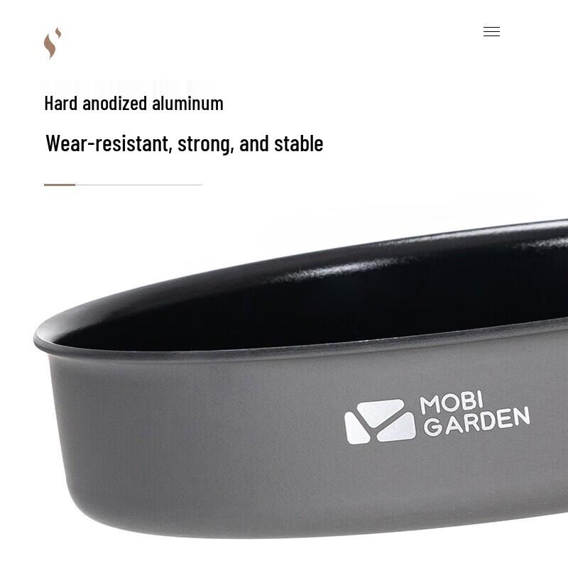 MOBIGARDEN Jiyan 8-inch Portable Camping Frying Pan