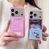 Heart Little Bear Flip Stand Case for iPhone 14/13/12/11/Pro Max