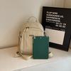 Large Capacity Commuting Travel Backpack Women Oxford Cloth Single Shoulder Bag Fashionable Versatile Handbag Multifunctional Pportable Crossbody Bag