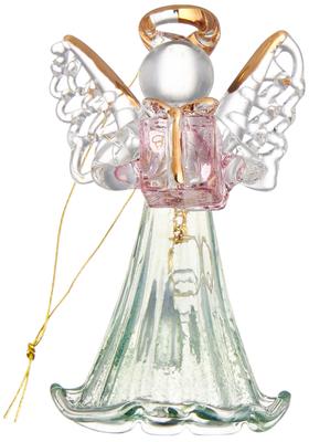Just Willow Object Angel Bell Small Present Angel Figurine Glass 0890016
