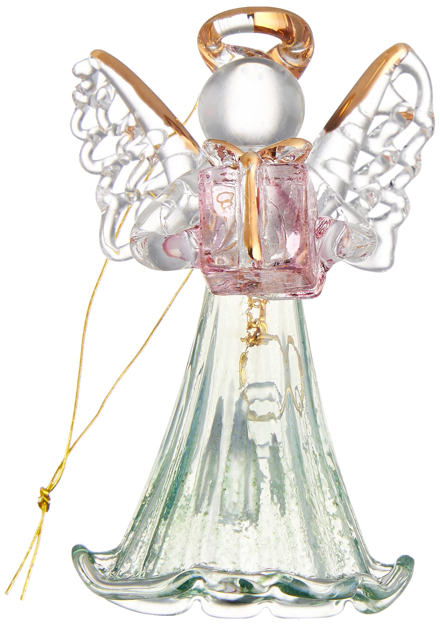 

Just Willow Object Angel Bell Small Present Angel Figurine Glass 0890016