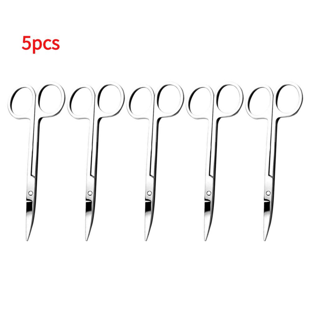Small Stainless Steel Scissors For Nails Eyebrow Nose Hair Scissors Facial Trimmers Grooming for Facial Hair Eyebrow Haircut