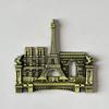 3D Paris Travel Souvenir: Creative Metal Fridge Magnet