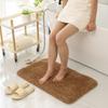 High Quality Soft Microfiber Bath Mat Non-Slip Modern Design Bathroom Carpet Rug with Absorbent Features for Toilet Use