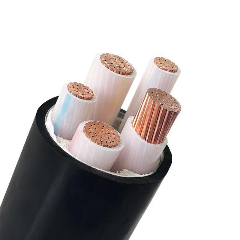 Nanyang WDZ-YJY Copper Core Halogen-Free Low-Smoke Flame-Retardant Cable 5/3+1/3+2 Core